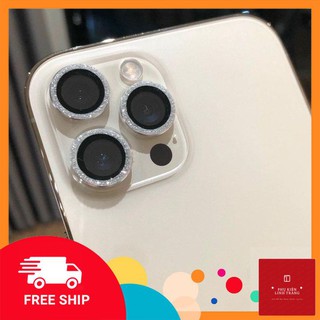 Bộ viền camera 📷 nhập phuk04lt giảm 5k 📷 kuzoom màu nhũ bạc dành cho ip 11pro/11promax/12promax siêu sang xịn đẹp