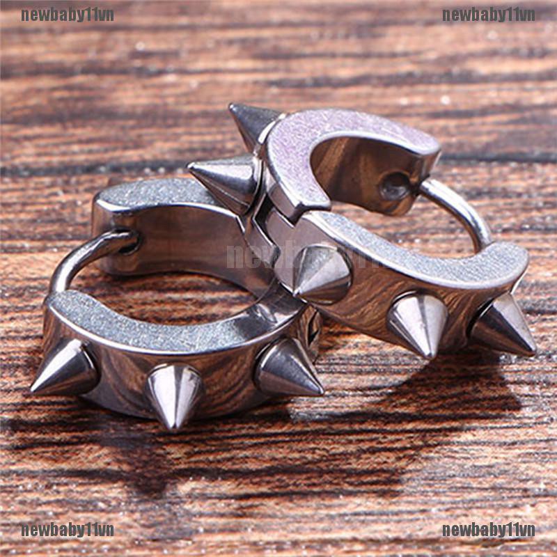 Bông Tai Đinh Tán Bằng Thép Không Gỉ