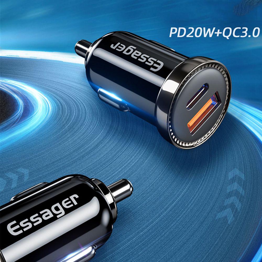 Ổ Cắm Sạc Nhanh PD Type C Cho Xe Hơi