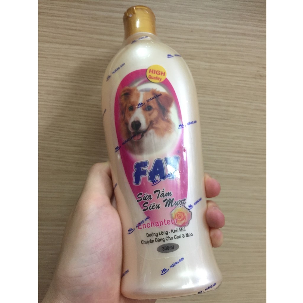 Sữa tắm Fay siêu mượt 300ml dành cho chó mèo