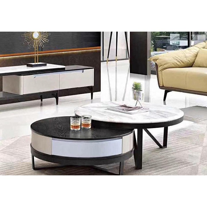 Bàn Sofa Mặt Đá Hiện Đại Nhập Khẩu HHP-BSF2817 Cao Cấp