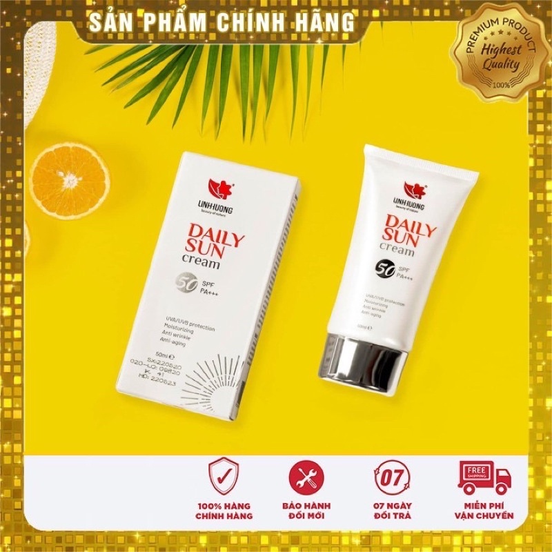 kem chống nắng Daily Sun Cream _Linh Hương