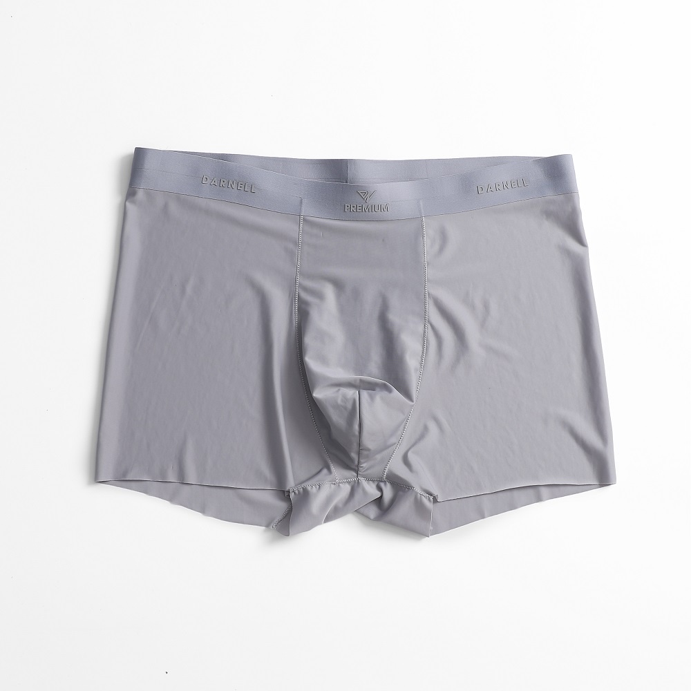 Quần lót nam boxer DARNELL sợi cotton organic cao cấp siêu thoáng khí mềm mại logo ép nhiệt DN176