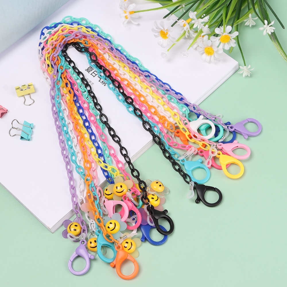 Dây đeo kính đọc sách bằng acrylic siêu nhẹ chống thất lạc đa năng thời trang cho nam nữ