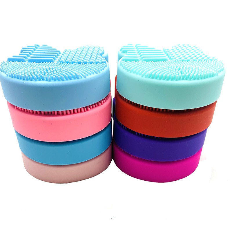 Hộp Vệ Sinh Cọ Trang Điểm Hình Gấu Tiện Lợi Cho Nữ chất liệu silicon