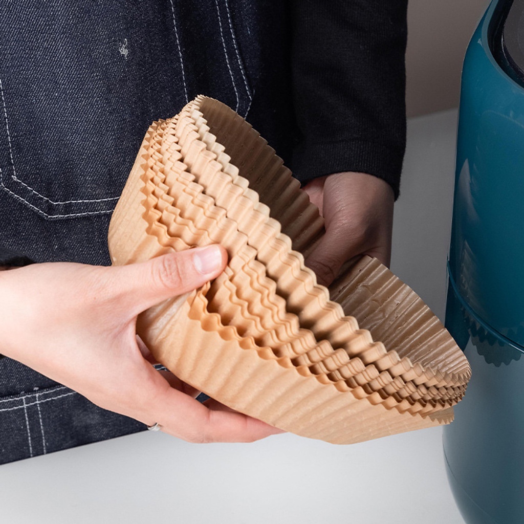 Giấy thấm dầu làm bánh/ Giấy nến chế biến thực phẩm cho nồi chiên không dầu.