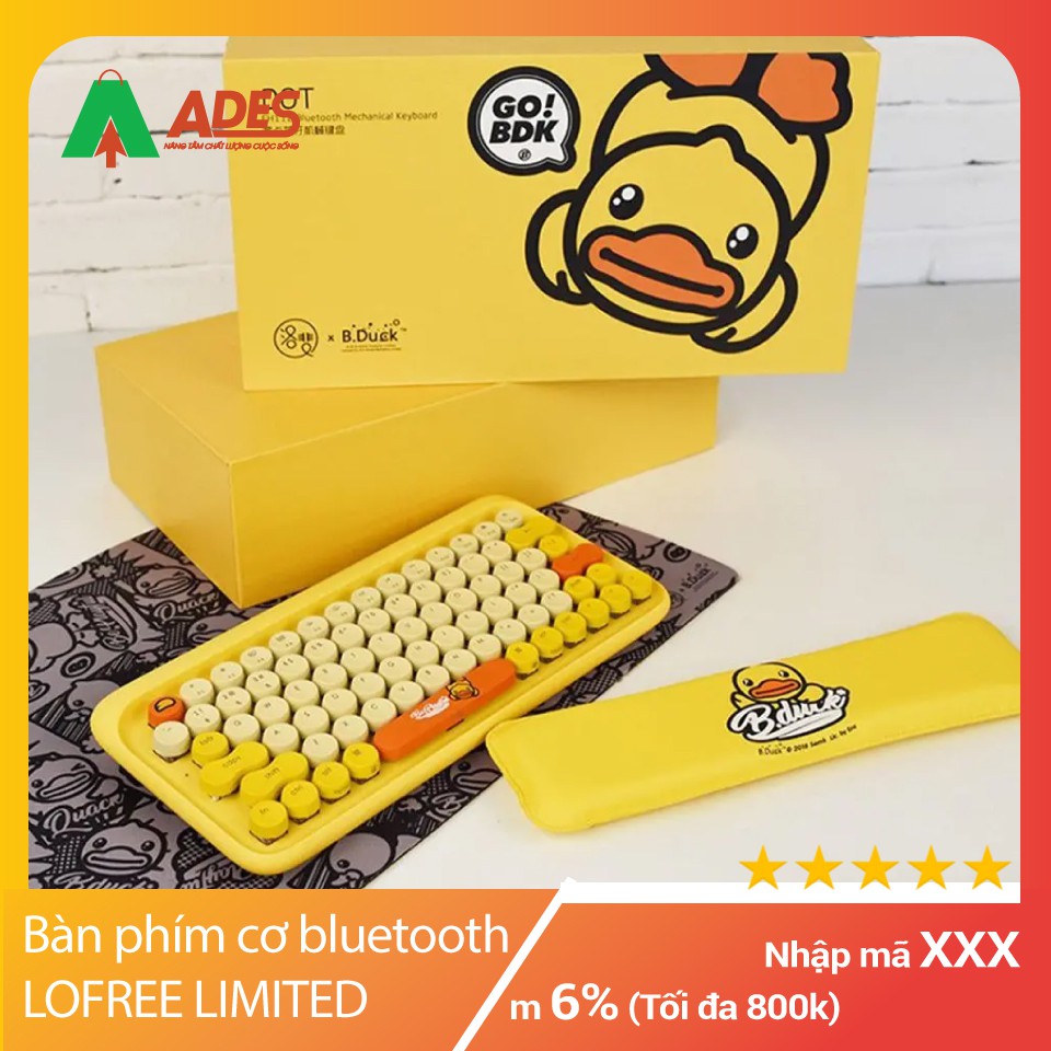 [Mã 154ELSALE2 giảm 7% đơn 300K] Bàn phím cơ không dây LOFREE LIMITED EDITION | HOT TREND 2021 - Chính hãng Bảo hành