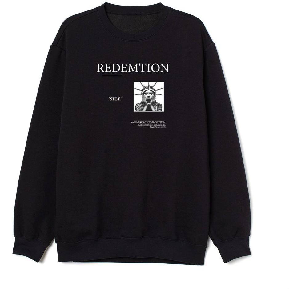 Áo sweater Cổ Tròn In Chữ distro bandung Cho Nam Và Nữ | BigBuy360 - bigbuy360.vn