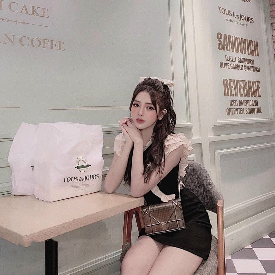 Đầm Xòe Cổ Tròn Phối Bèo Cánh Tiên, Sang Trọng Thanh Lịch Phù Hợp Đi Dự Tiệc Siêu Phẩm Thời Trang Nữ  - Winchois | BigBuy360 - bigbuy360.vn