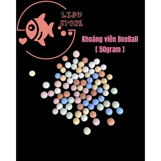 Khoáng Viên Beeball - Khoáng Dành Cho Cá Tép Bể Thuỷ Sinh Cá Cảnh