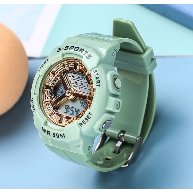 LWCC Đồng hồ điện tử chống thấm nước có đèn hiển thị lịch ngày phong cách thời trang cho nam và nữ W-14 | BigBuy360 - bigbuy360.vn