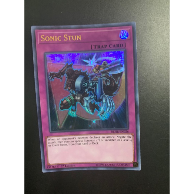 Bài yugioh: sonic stun