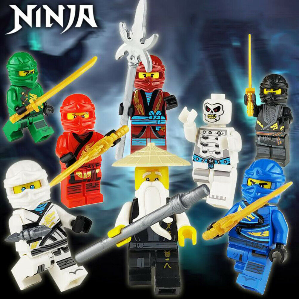 Bộ 8 Mô Hình Lego Ninjago