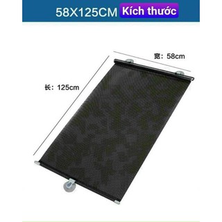 Rèm chắn nắng cửa sổ đa năng .chắn nắng ôtô .cách nhiệt chống tia uv .chống bụi .kèm mút chân.Rèm Che chắn nắng cuộn gọn