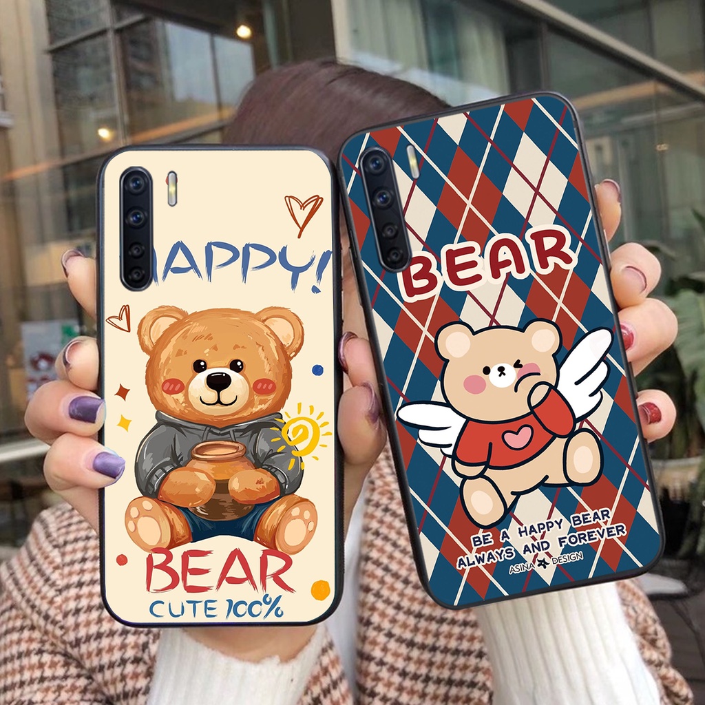 Ốp lưng Oppo Reno3 / Reno3 Pro / Reno 3 in hình cute, mẫu chú gấu siêu đẹp- GIÁ RẺ