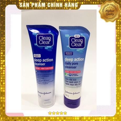 Sữa rửa mặt chống nhờn Clean & Clear 100ml