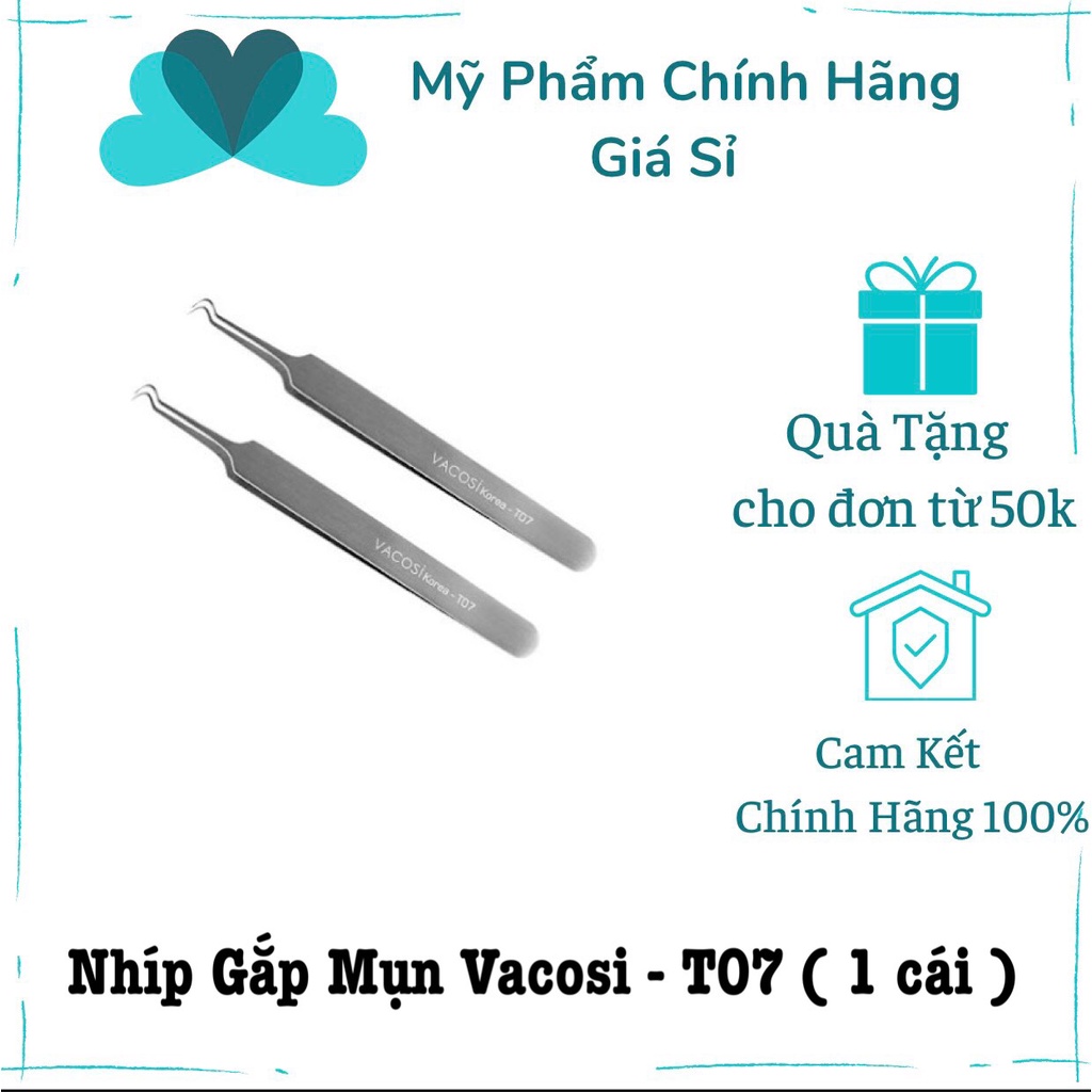 Nhíp Gắp Mụn VACOSI T07 ( Bịch 1 cái )