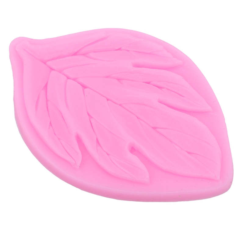 Khuôn Silicone Nhấn Bánh &amp; Socola Hình Lá Phong
