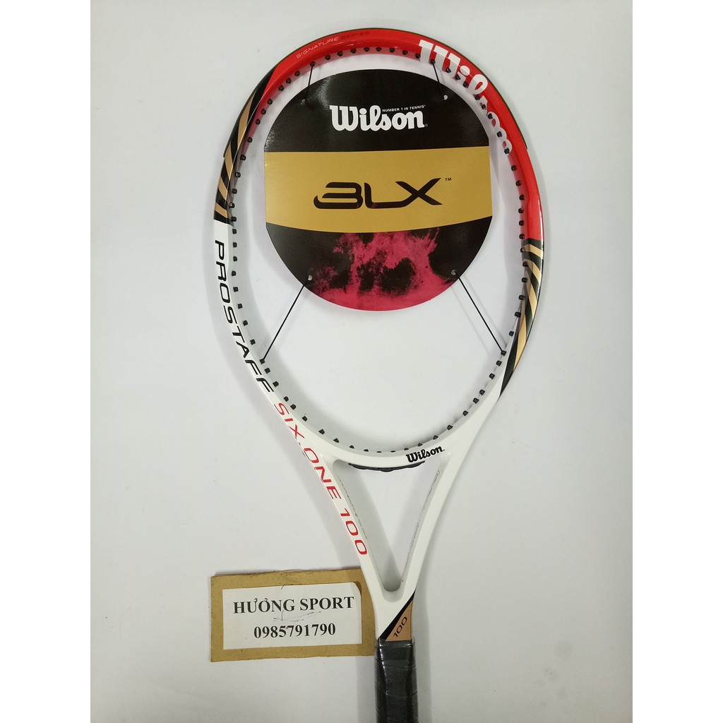 Vợt tennis Wilson 285g tặng căng cước quấn cán và bao vợt - ảnh thật sản phẩm