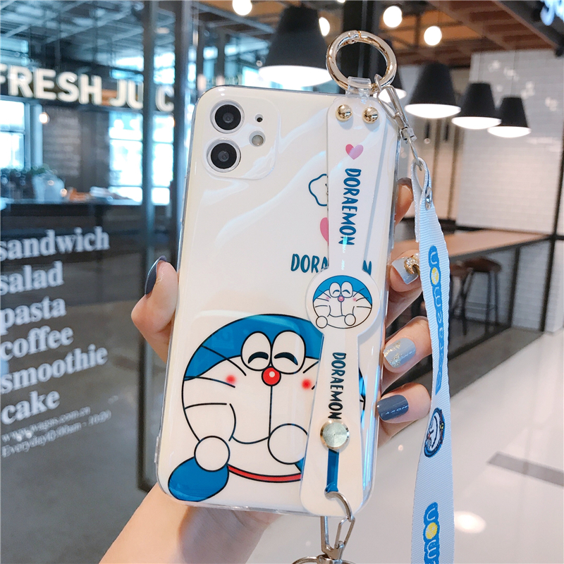 NEW Ốp Lưng Hình Doraemon Đáng Yêu Cho Oppo A52 A92 A9 A5 A31 2020 A8 F11 F9 A7 A5S A3S A12 A12E A91 F15 F5