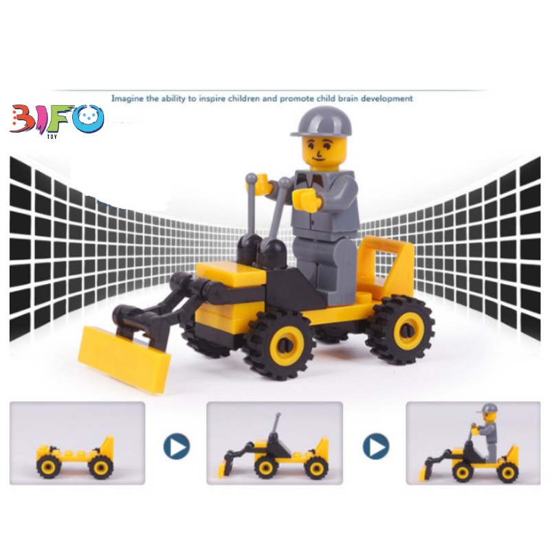 Bộ sưu tập đồ chơi lắp ghép mô hình mini cho bé phát triển trí não
