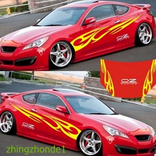 Decal Dán Trang Trí Hình Ngọn Lửa 3d Cho Xe Hơi