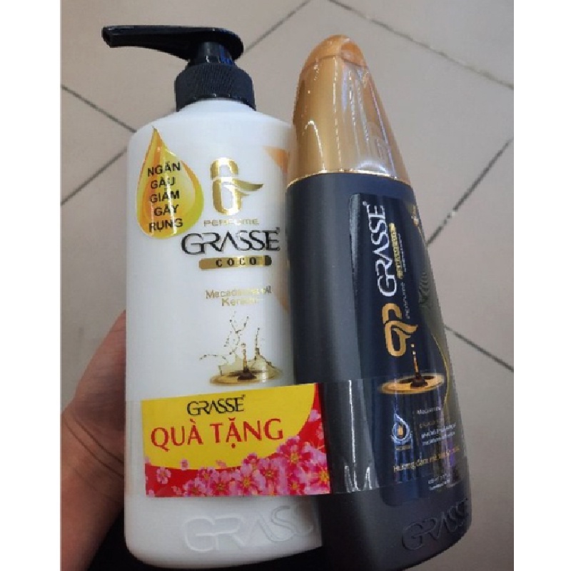 Dầu gội Grasse 620ml + tặng kèm dầu gội 215ml