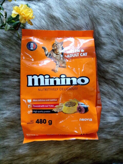 Minino 480g - Thức ăn cho mèo mọi lứa tuổi