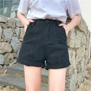 [KÈM ẢNH THẬT] quần short cạp cao ulzzang
