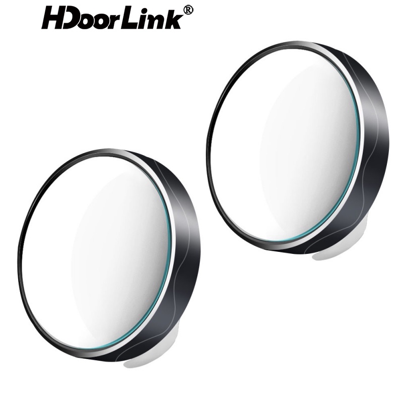 2 Gương Chiếu Hậu HDOORLINK Hình Tròn Nhỏ Góc Rộng Chuyên Dụng Cho Xe Hơi