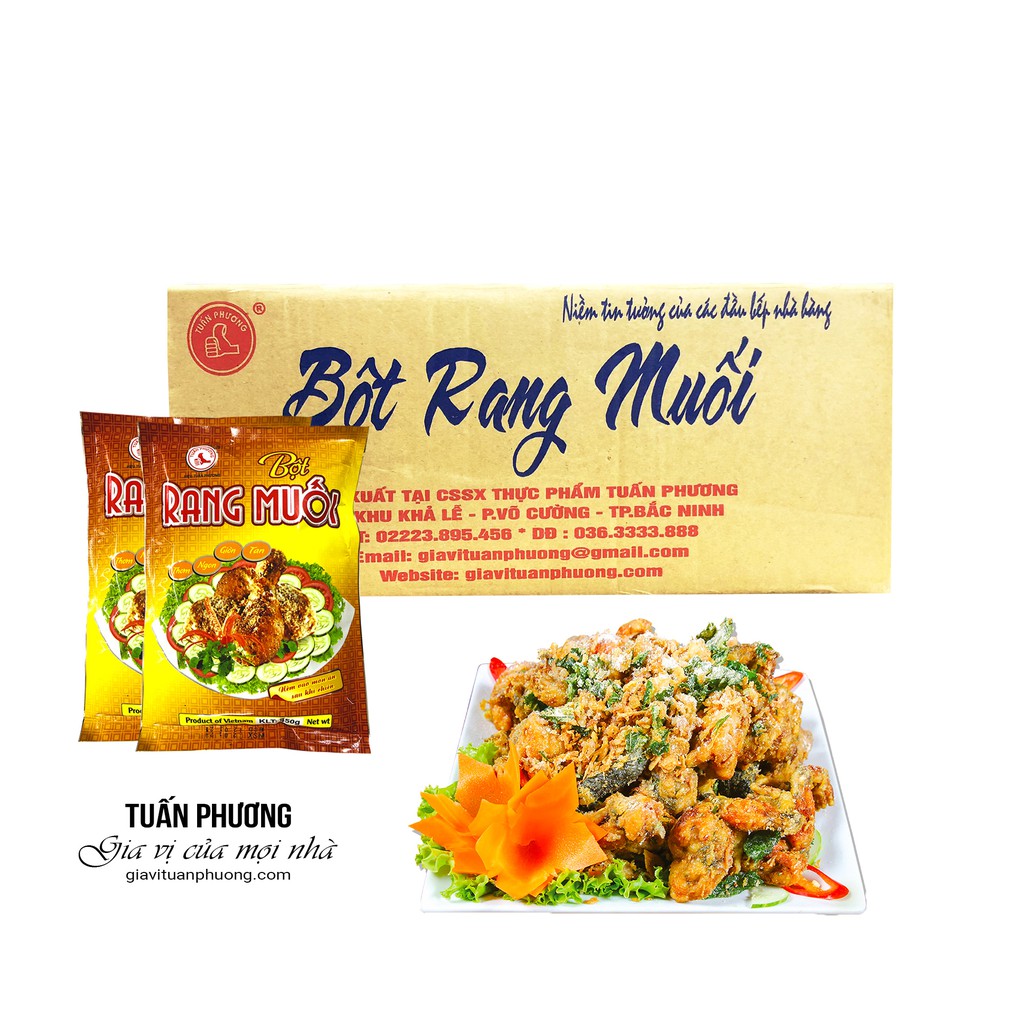 (FREE SHIP EXTRA) Bột Rang Muối Tuấn Phương 450 Gam ( Gói )