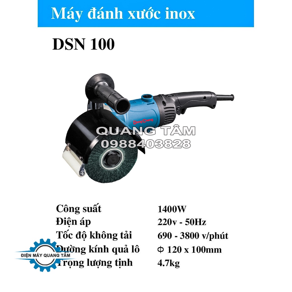 Máy Đánh Bóng Inox Dongcheng DSN100