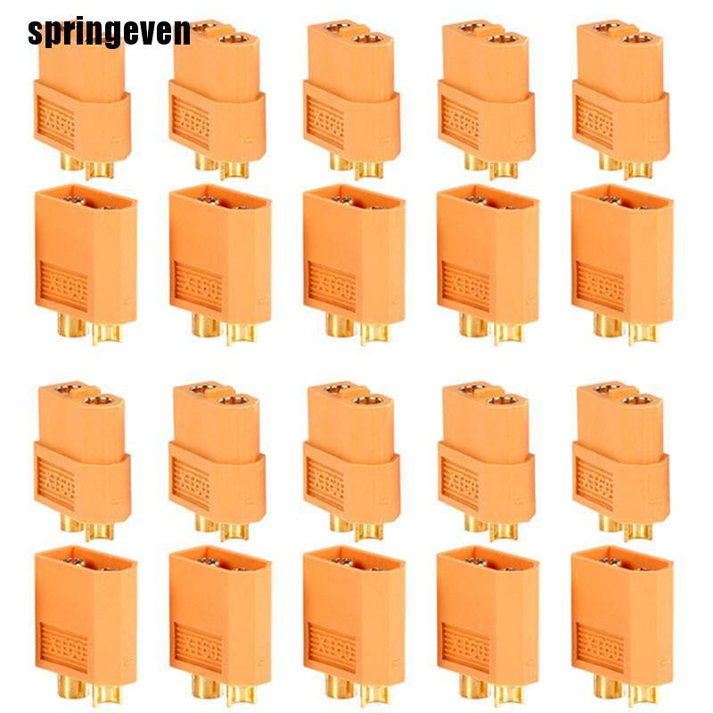 Set 20 Cặp 10 Cặp Đầu Nối XT60 Chuyên Dụng Cho Pin Lipo RC