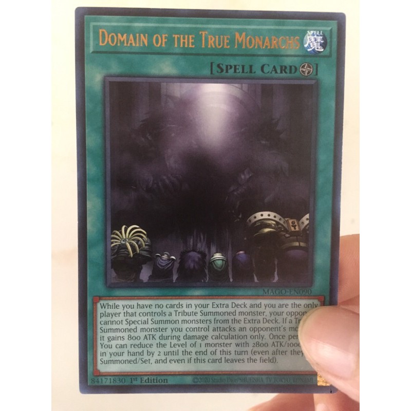Thẻ bài yugioh: Domain of the true Monarchs - MAGO-EN090