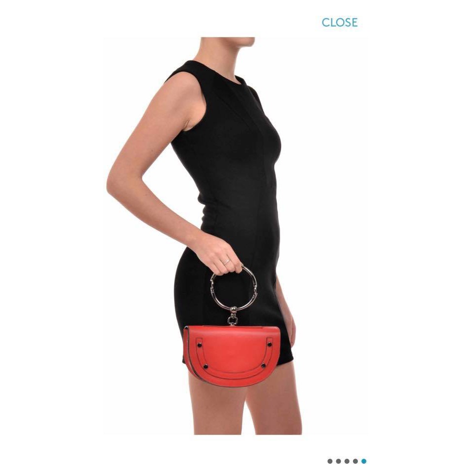 Made in Italy - Túi da thật, size 15x23x5, hàng nhập USA