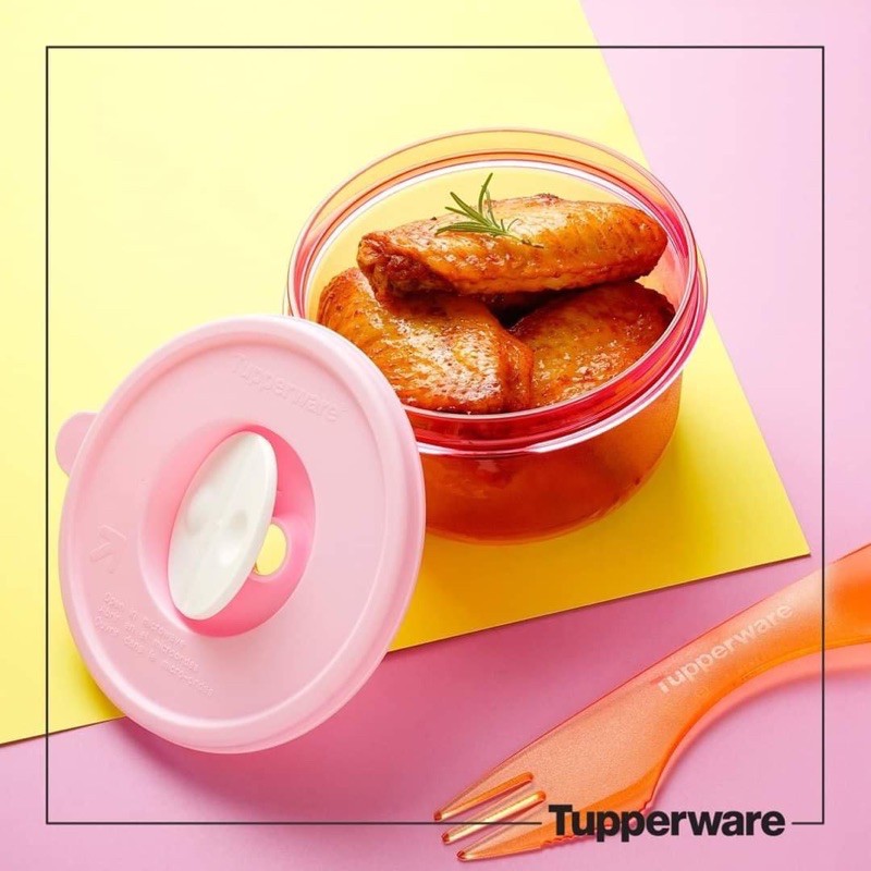 Hộp dùng Lò vi sóng Tupperware 400ml (mua 3sp còn 110k)