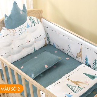 Bộ Quây Cũi Cao Cấp 6 chi tiết
