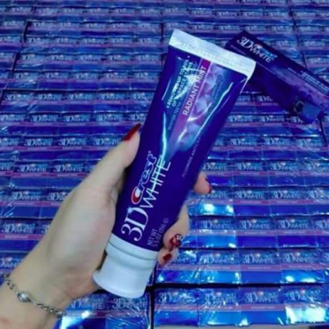 Kem đánh răng Crest 3D White Glamorous White