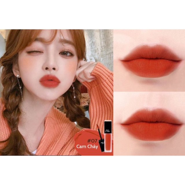 Son kem pilar màu 07 cam cháy