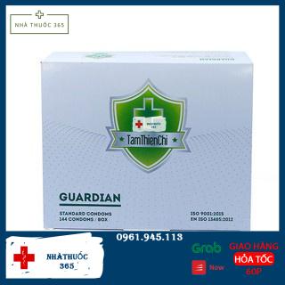 Bao cao su Tâm Thiện Chí Guardian mỏng trơn hộp 144 cái