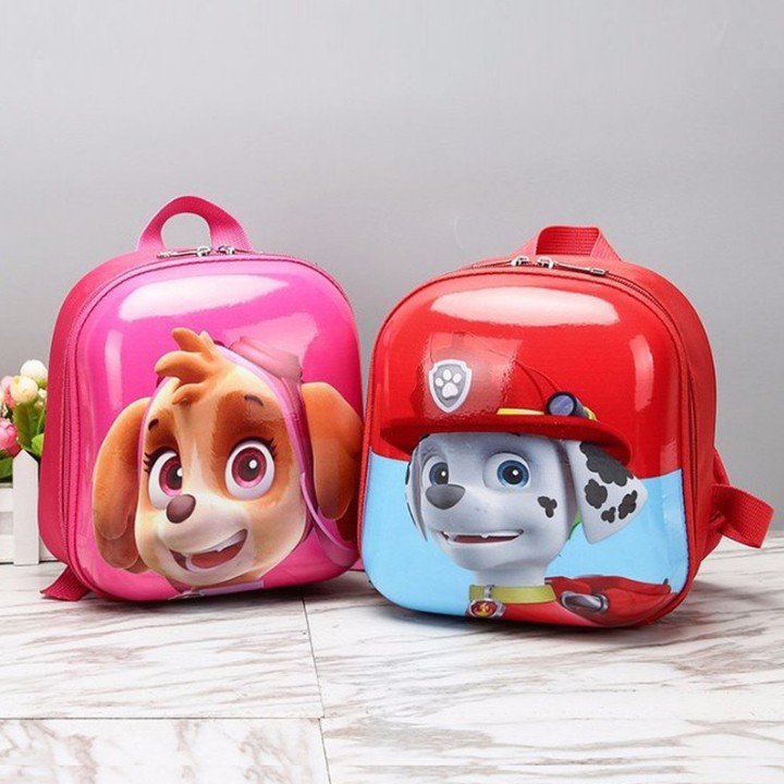 Balo hình trứng ngộ nghĩnh chống gù cho bé đi học mầm non size 29cm BALO-525-S2