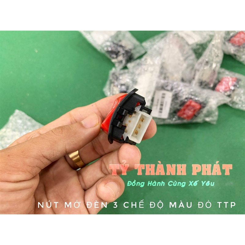 Nút công tắc Fa Cost WS 110  màu Đỏ