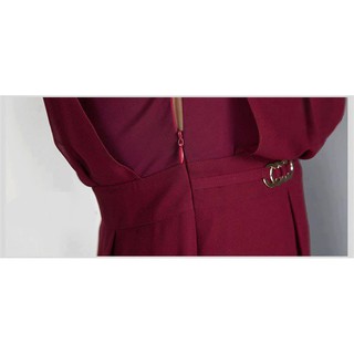 Đầm phối chiffon lót lụa cao cấp