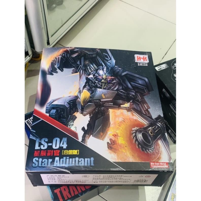 Đồ chơi mô hình robo LS-04 Star-Adjutant Black Mamba – StarScream Transformers