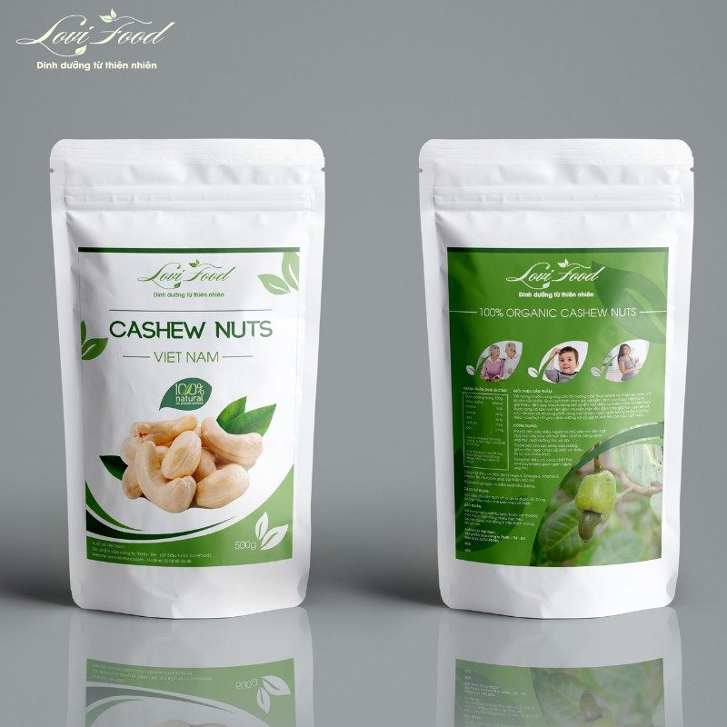 HẠT ĐIỀU RANG MUỐI BÌNH PHƯỚC - 500gram HẠT CAO CẤP nguyên hạt,bóc vỏ lụa,hàng loại 1 xuất khẩu - Lovi Food Việt Nam | BigBuy360 - bigbuy360.vn