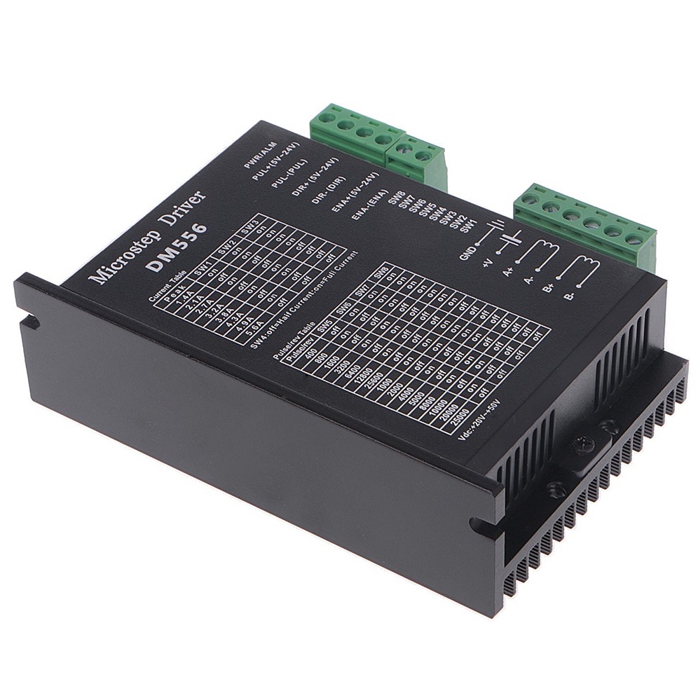 Bộ Driver điều khiển động cơ bước Step DM556 2 phase Digital Stepper Motor Driver 42 /57/86 Stepper Motor Driver For CNC