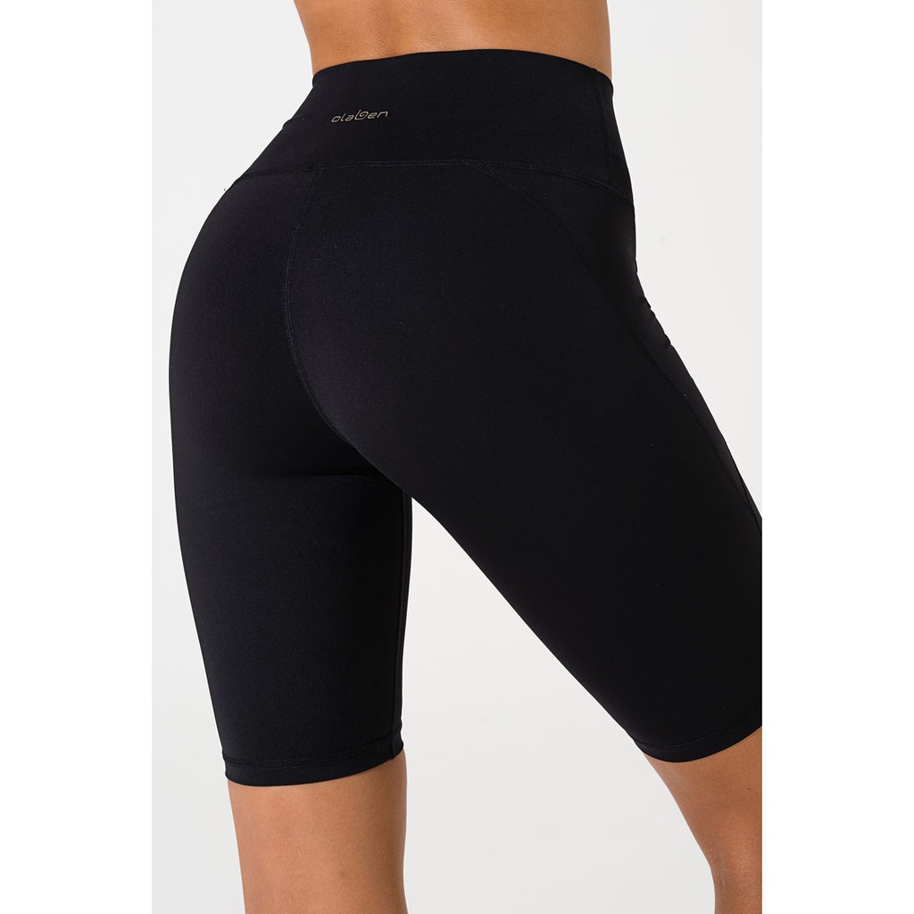 OLABEN Quần tập Yoga Gym dáng lửng PONTE BIKERSHORT Nữ