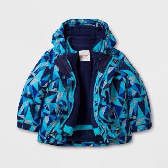 Áo khoác bé trai VNXK. Còn 1c xám size 12m