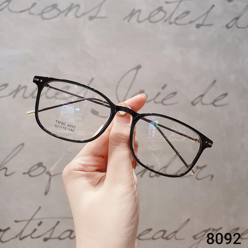 Gọng kính cận,Kính cận thời trang nam nữ 8092 Chilistore