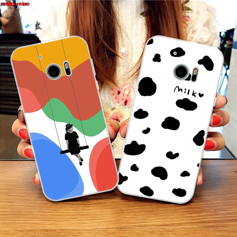 Ốp silicon Mềm In Hình Đáng Yêu Cho Htc Desire M10 U Ultra U11 X9 10 Pro Evo M9 12 Plus Wg-Tcoje-5